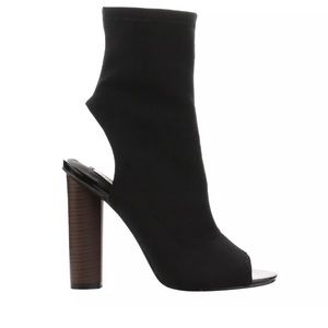 Yeezy inspired - Open toe booties